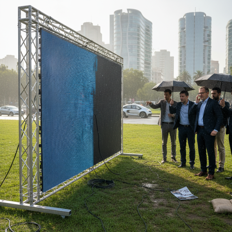 Can I Use Indoor LED Screens Outdoors Temporarily in 2026?