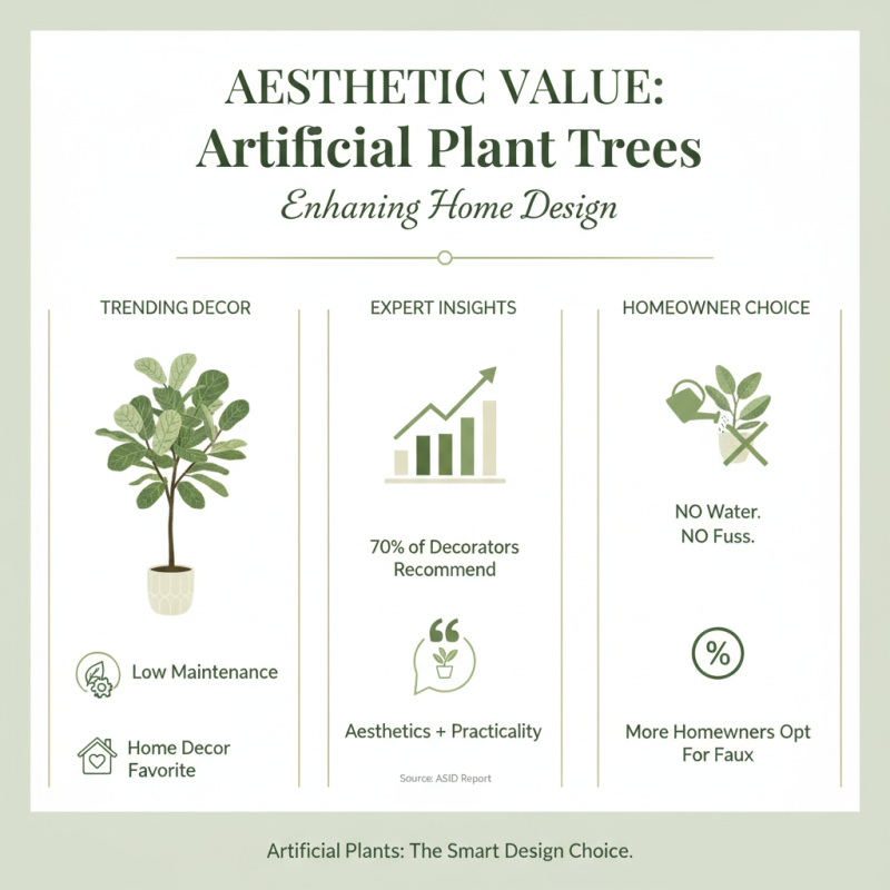 Why Choose Artificial Plant Trees for Your Home Decor?