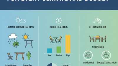 Best Outdoor Tables for Every Climate and Budget?