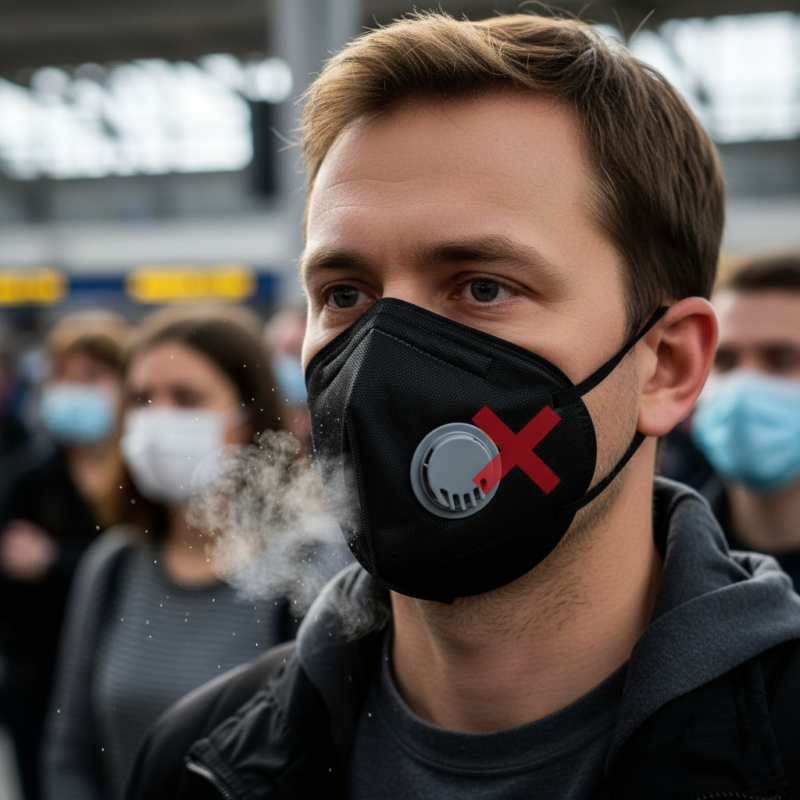 Why Are Valved Masks Banned in Some Places for Safety?