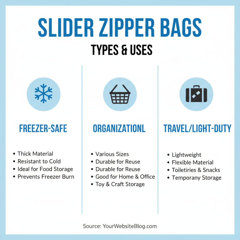 How to Choose the Best Slider Zipper Bag for Your Needs?