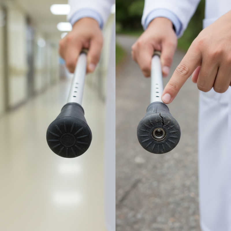 When Should I Replace Rubber Tips on Crutches for Optimal Safety?