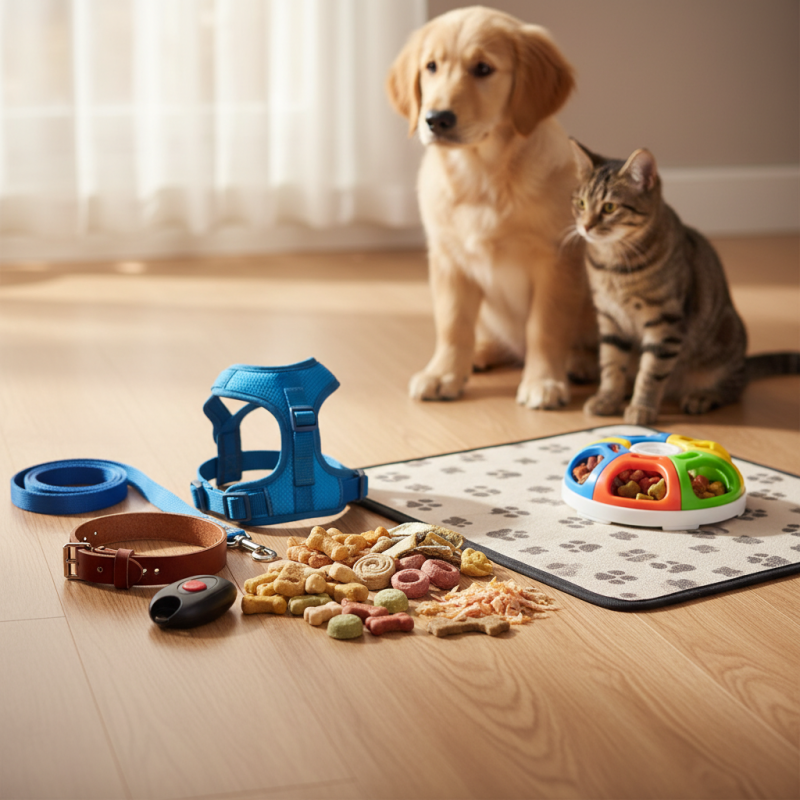 Essential Supplies for Effective Pet Training Tips?