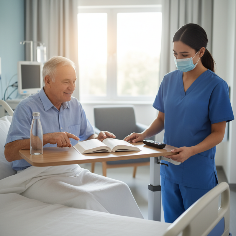 Top 10 Ways to Adjust the Height of a Medical Bedside Table?
