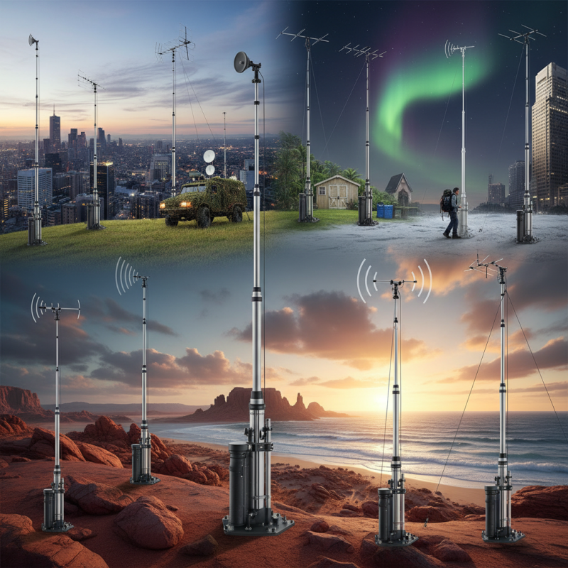 Top 10 Telescopic Antenna Mast Pole Options for Global Buyers?
