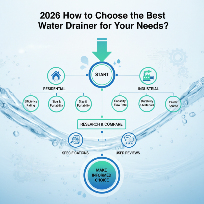 2026 How to Choose the Best Water Drainer for Your Needs?