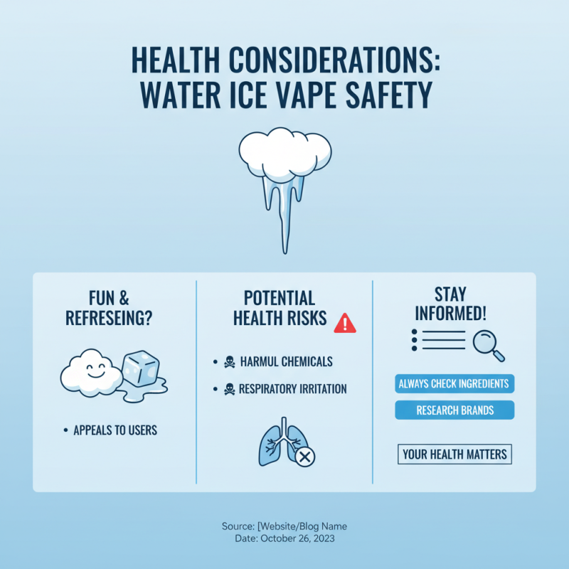 2026 How to Enjoy Water Ice Vape for a Refreshing Experience?