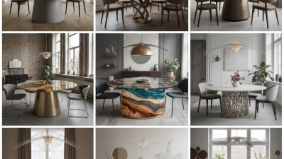 Top 10 Modern Artistic Round Dining Tables for Your Home?
