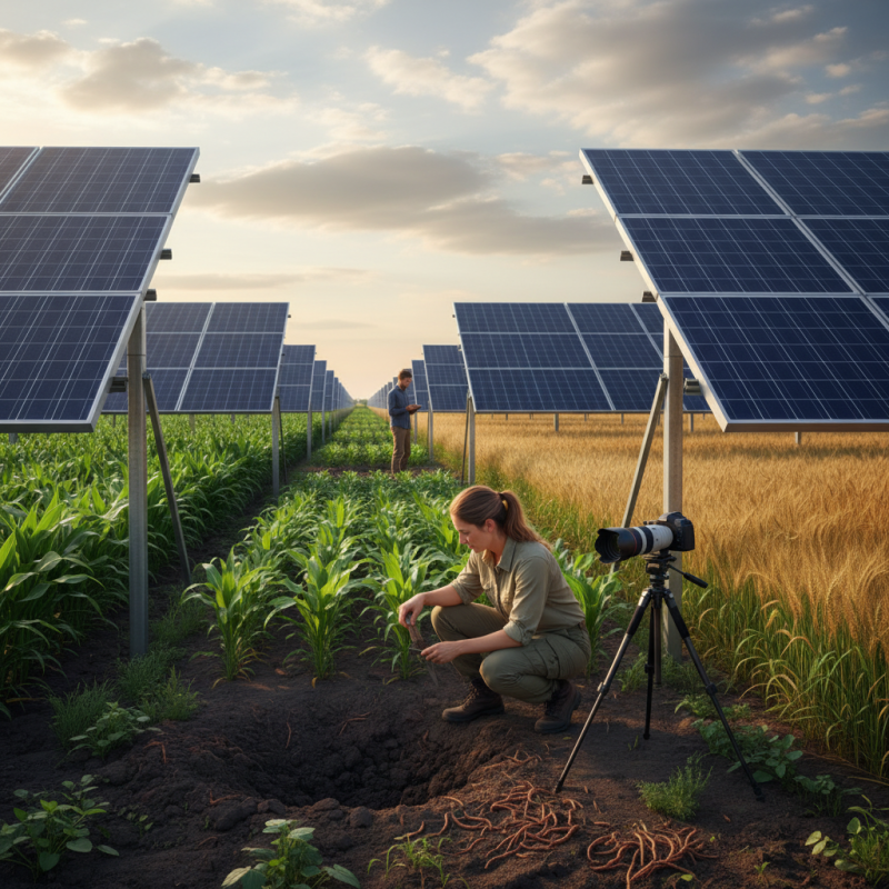How Does Solar Farming Impact Soil Quality in Agriculture?