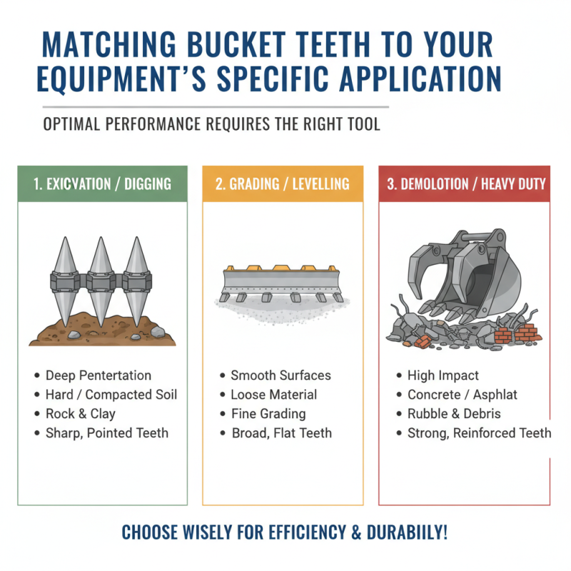 How to Choose the Best Bucket Teeth for Your Equipment?