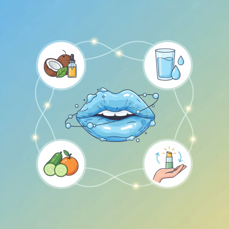 How to Keep Your Lips Hydrated All Day Naturally?
