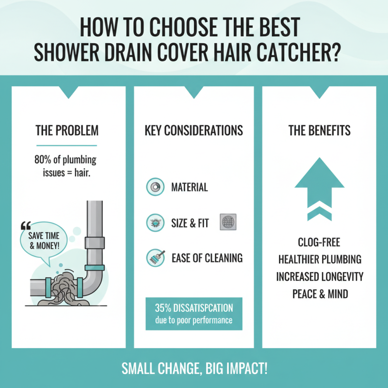 How to Choose the Best Shower Drain Cover Hair Catcher?