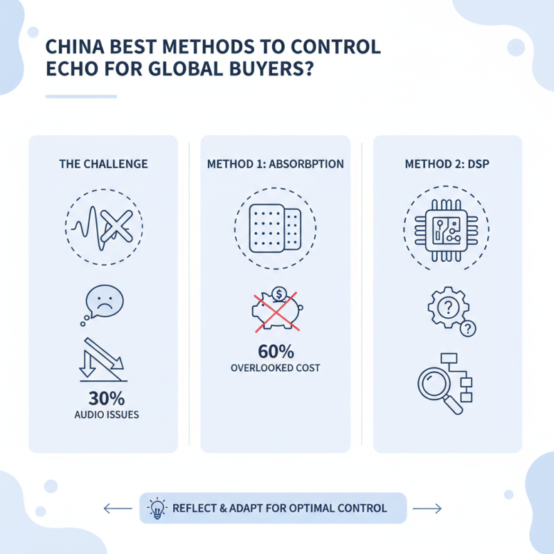 China Best Methods to Control Echo for Global Buyers?