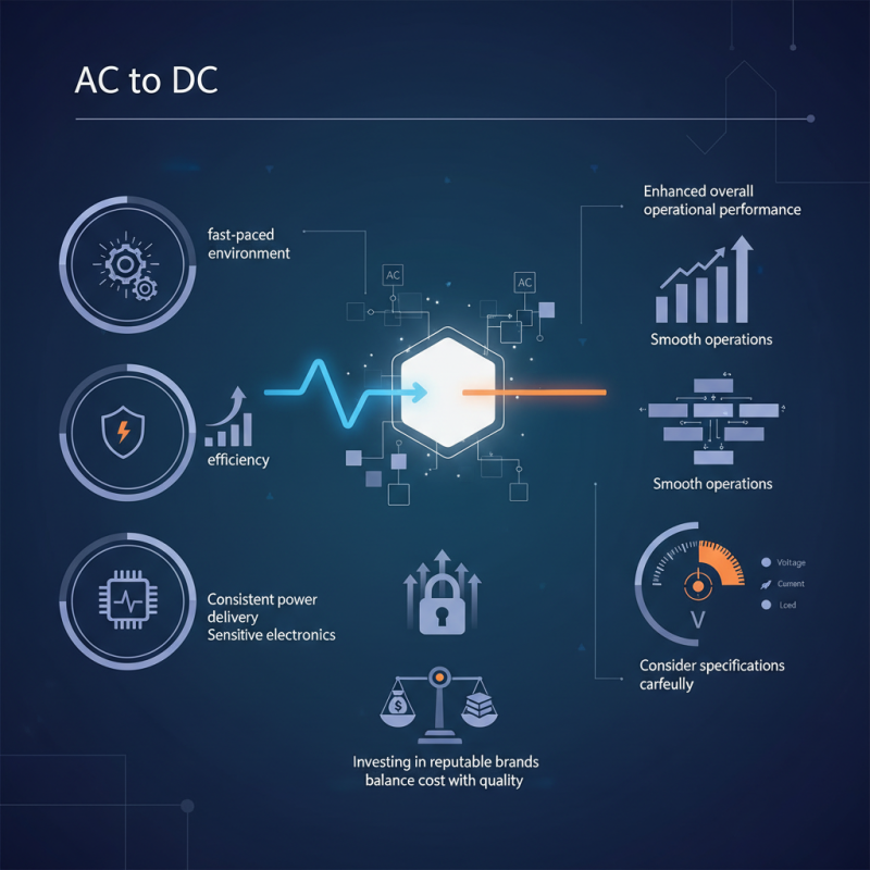 Why Choose AC/DC Power Supply for Your Business Needs?