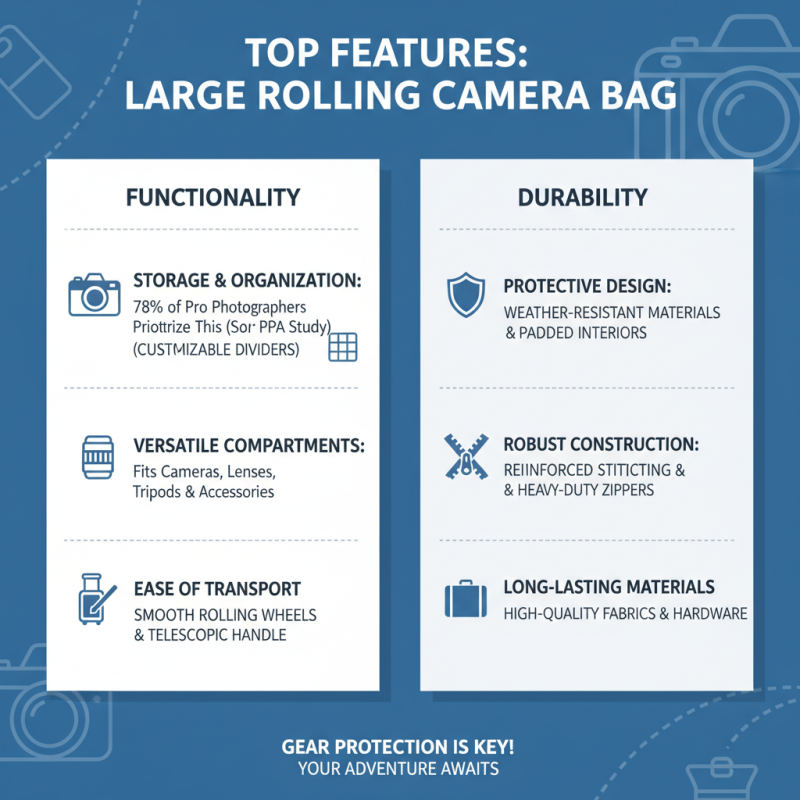 Top 10 Large Rolling Camera Bags for Global Buyers?