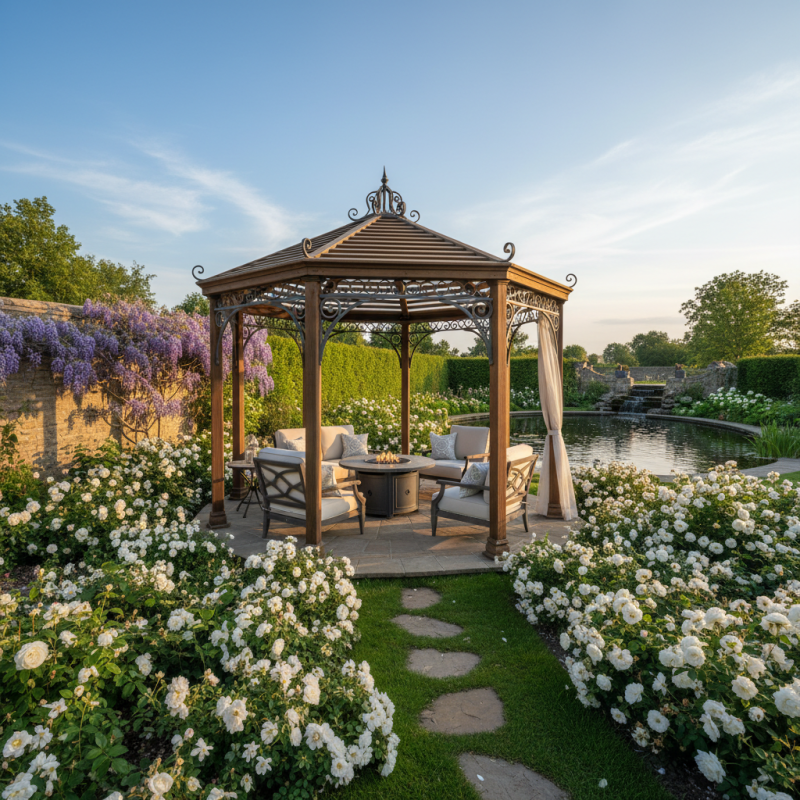 How to Choose the Perfect Luxury Gazebo for Your Garden?