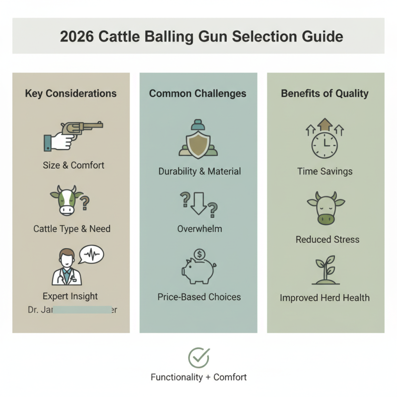 2026 How to Choose the Best Balling Gun for Cattle?