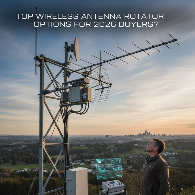 Top Wireless Antenna Rotator Options for 2026 Buyers?