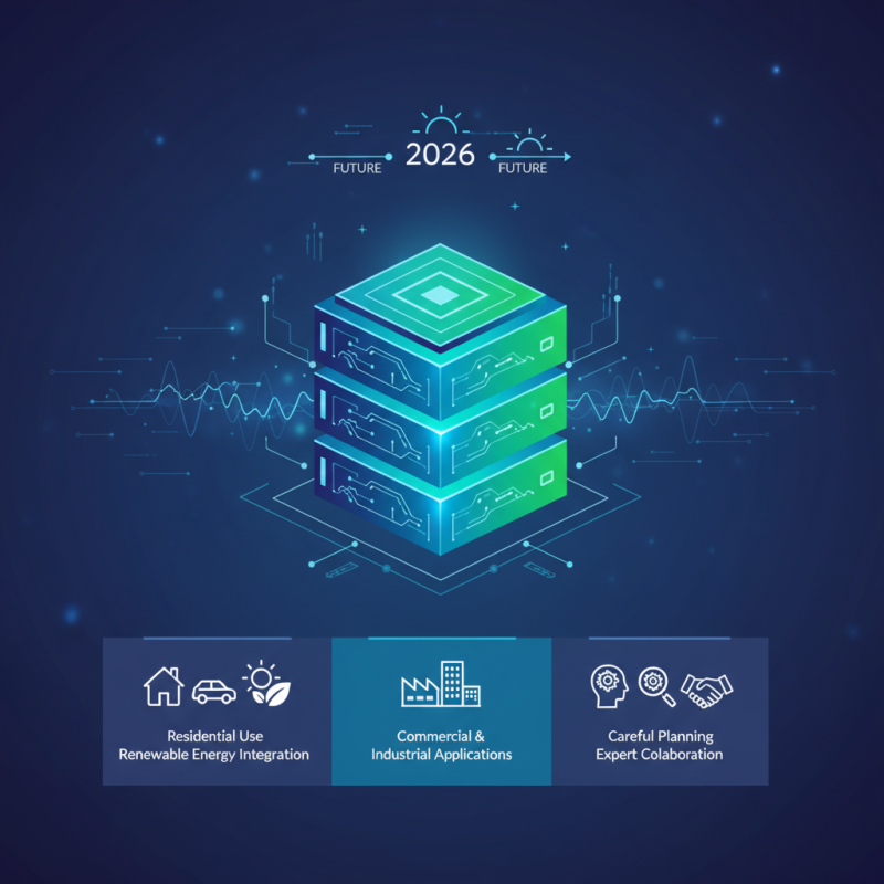 How to Choose Stacked Energy Storage Batteries for 2026?