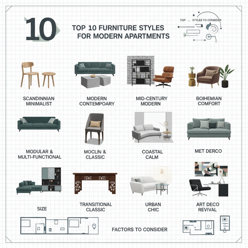 Top 10 Furniture Styles for Modern Apartments to Consider?