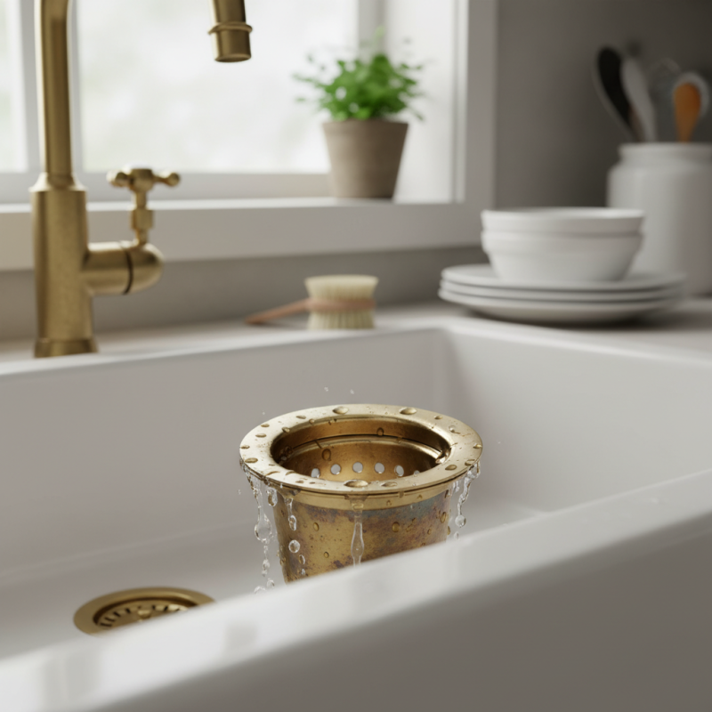 Why Choose Antique Brass Sink Strainer for Your Home?