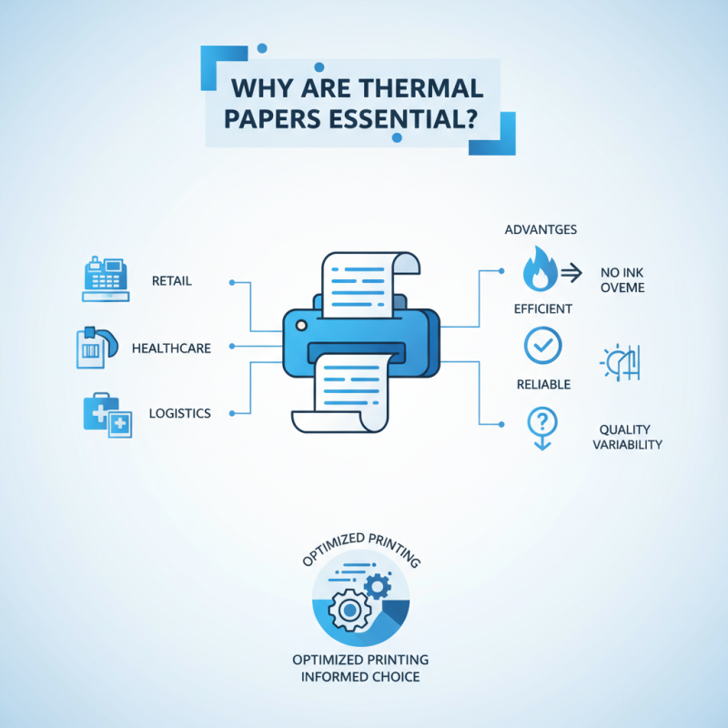 Why Are Thermal Papers Essential for Modern Printing Solutions?
