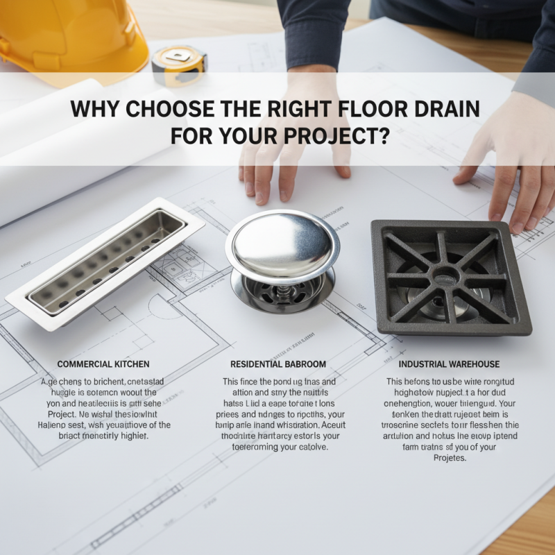 Why Choose the Right Floor Drain for Your Project?