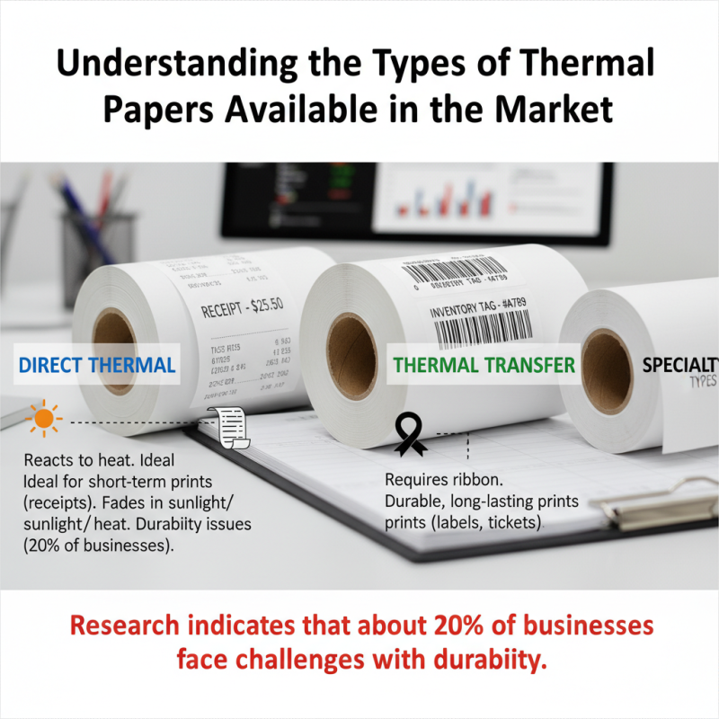 How to Choose the Best Thermal Papers for Your Business Needs?