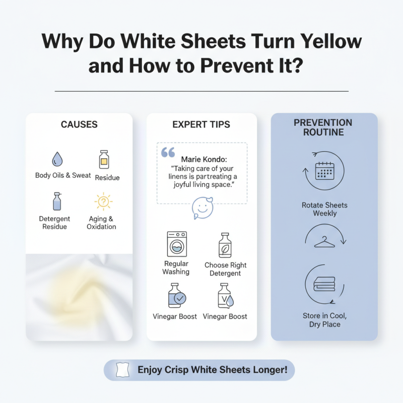 Why Do White Sheets Turn Yellow and How to Prevent It?