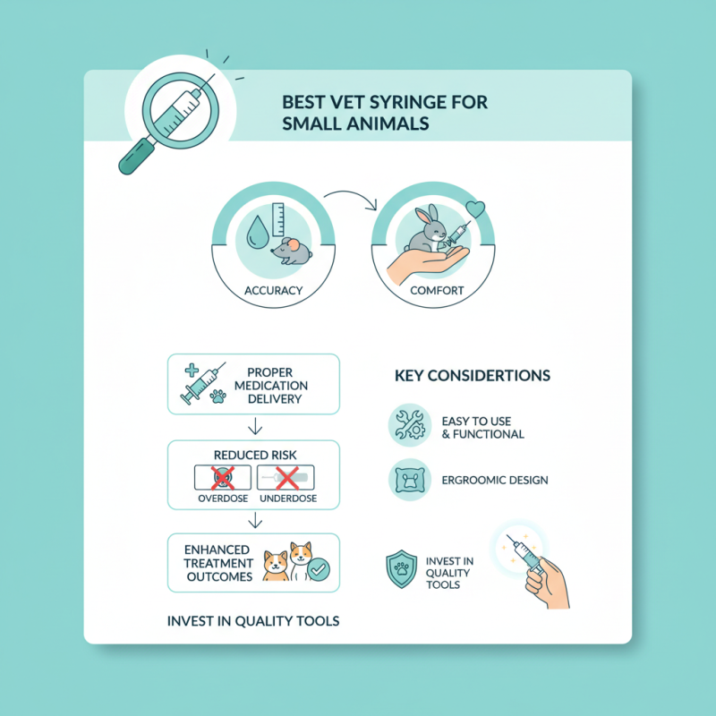 Best Vet Syringe for Small Animals What to Look For?