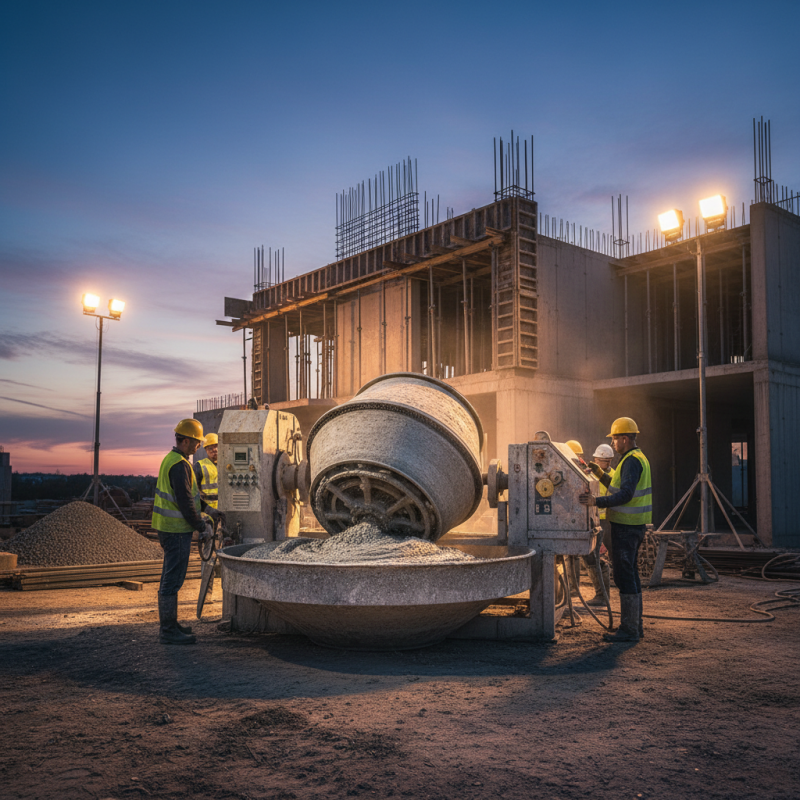 Why Choose Concrete Pan Mixers for Your Construction Needs?