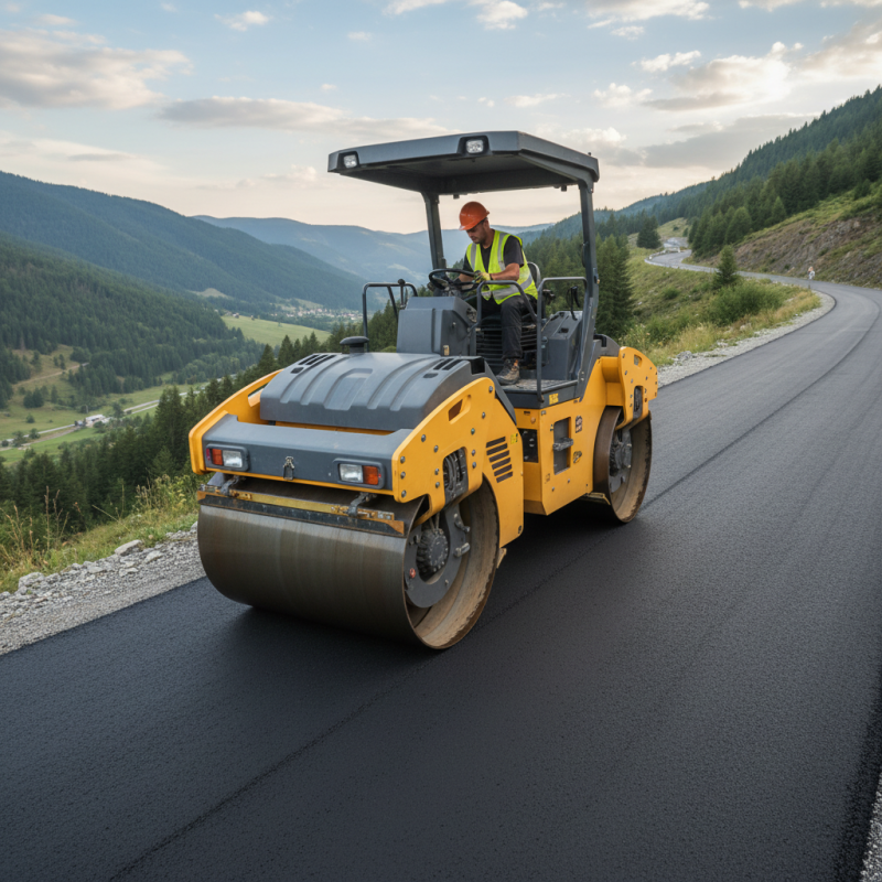 How to Safely Operate a Roller on Steep Asphalt Slopes?
