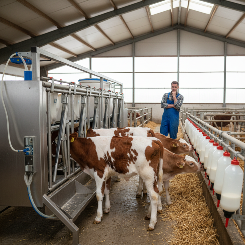 How to Choose the Best Calf Feeder for Your Farm?