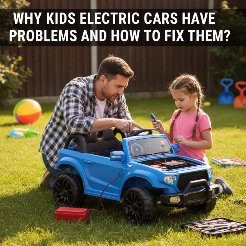 Why Kids Electric Cars Have Problems and How to Fix Them?
