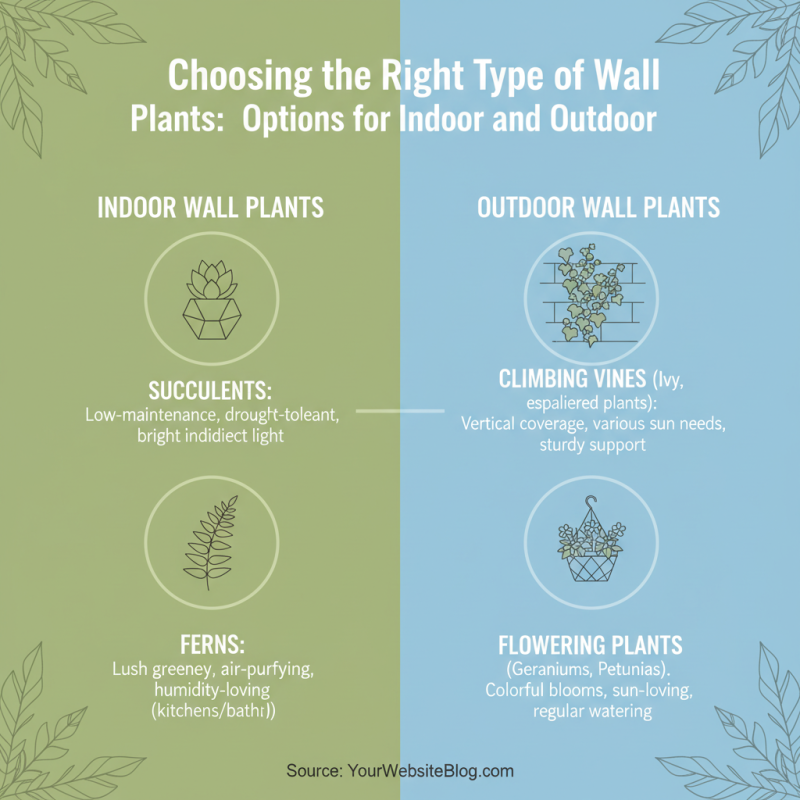 How to Choose the Best Wall Plants for Your Space?