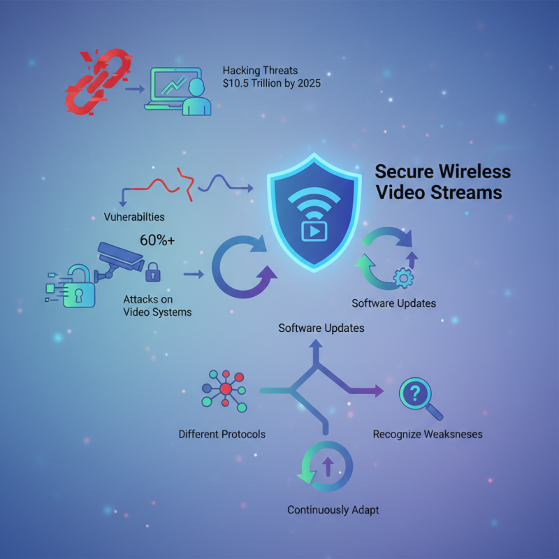 How to Secure Wireless Video Streams from Hacking Threats?