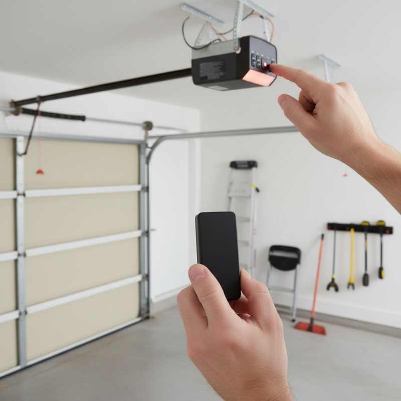 How to Program a Sectional Overhead Door Remote Easily?