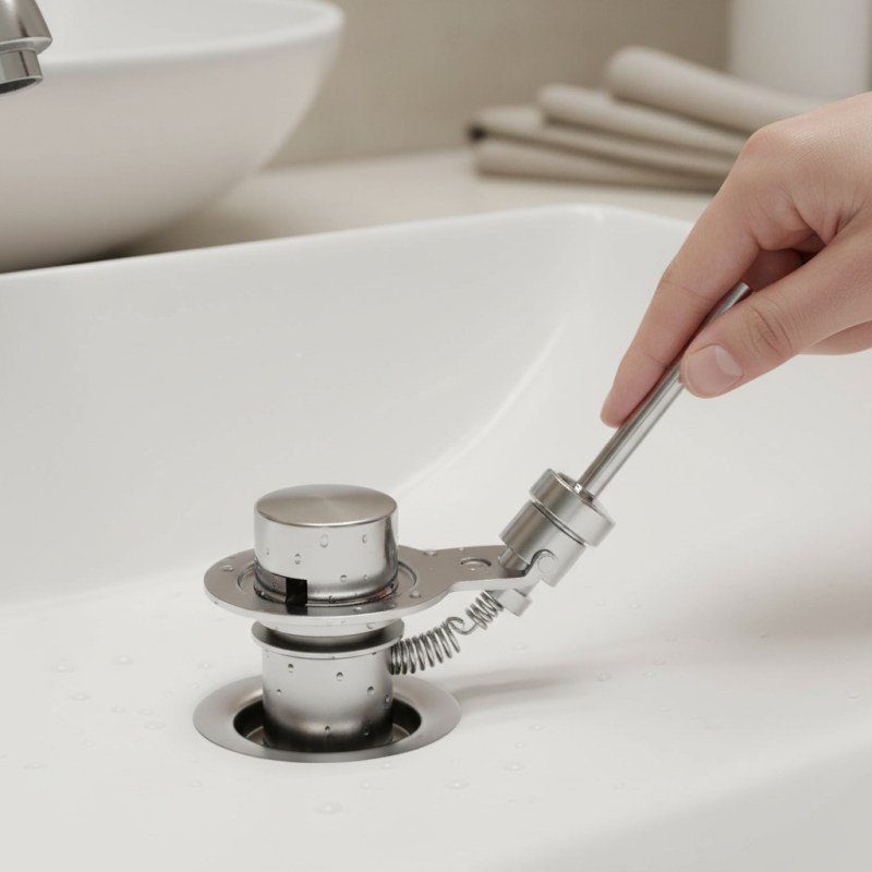 What is a Sink Pop Up Drain and How Does it Work?