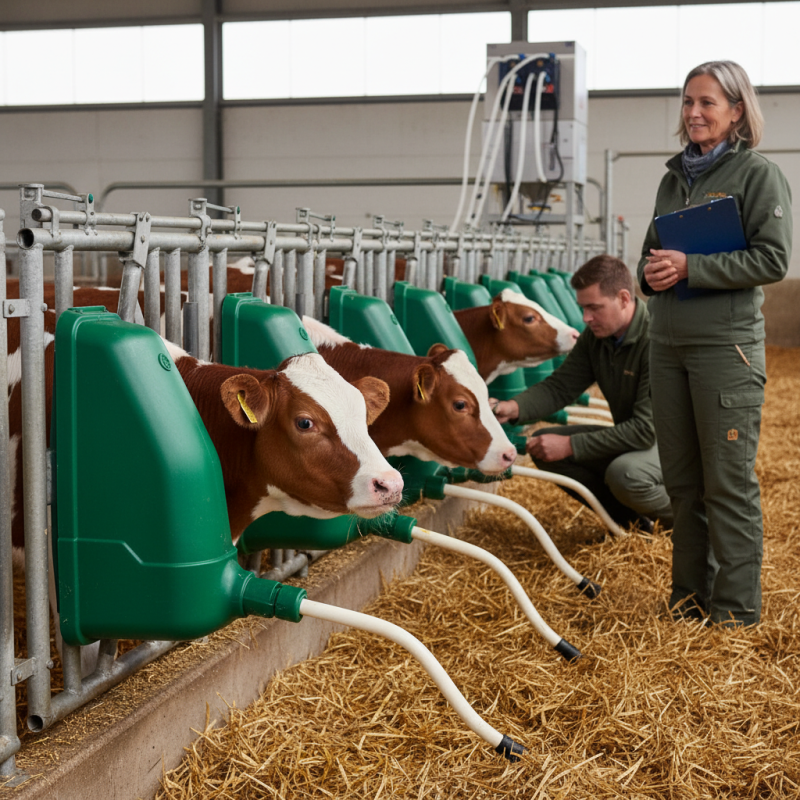 How to Choose the Best Calf Feeder for Your Farm?
