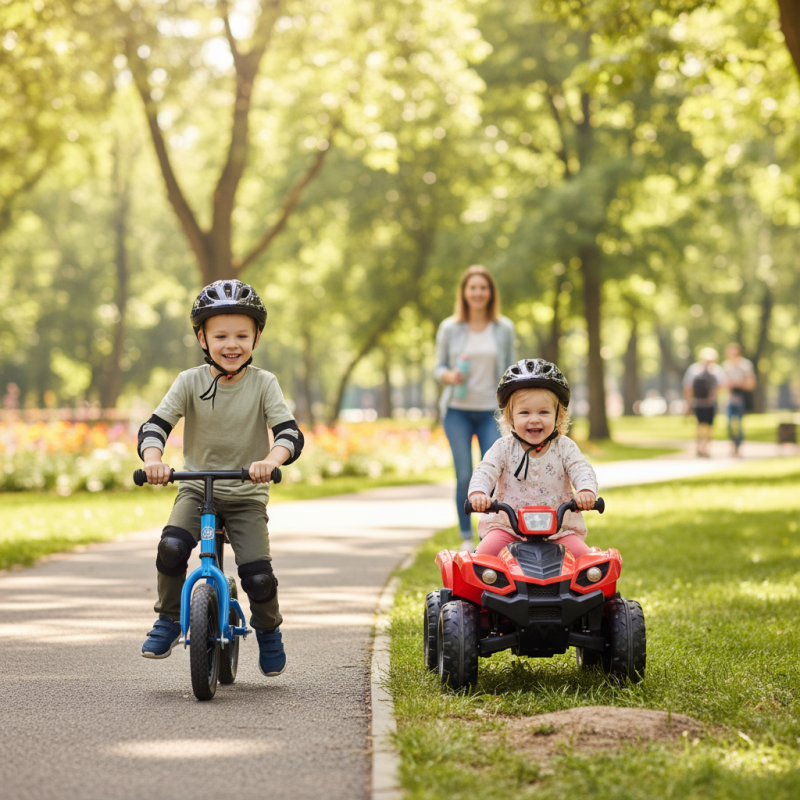Top 10 Tips on Choosing Between Two Wheel and Four Wheel Ride On Toys?