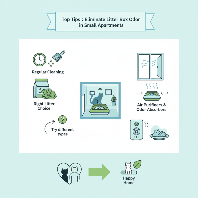Top Tips to Eliminate Litter Box Odor in Small Apartments?