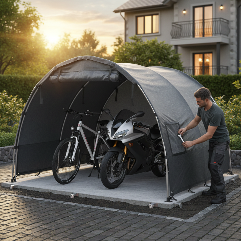 Best Bicycle Motorcycle Shelter Solutions for Global Buyers?