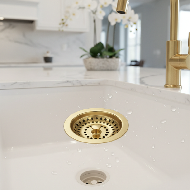 How to Choose the Best Gold Kitchen Sink Strainer for Your Home?
