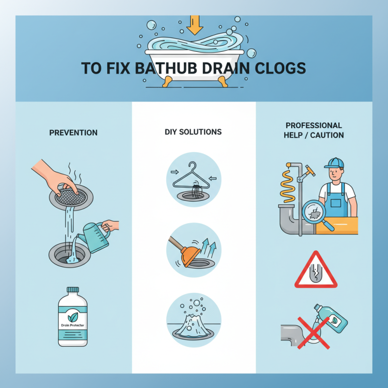 How to Fix Bathtub Drain Clogs Fast and Effectively?