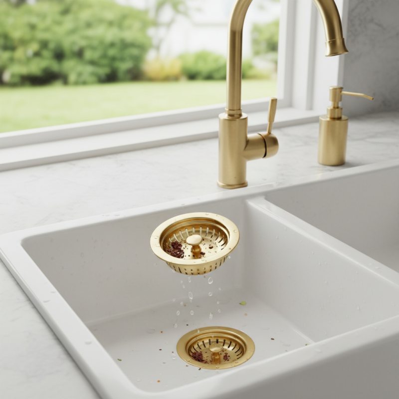 What is a Gold Kitchen Sink Strainer and How to Choose One?