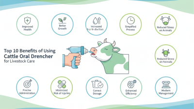 Top 10 Benefits of Using Cattle Oral Drencher for Livestock Care?