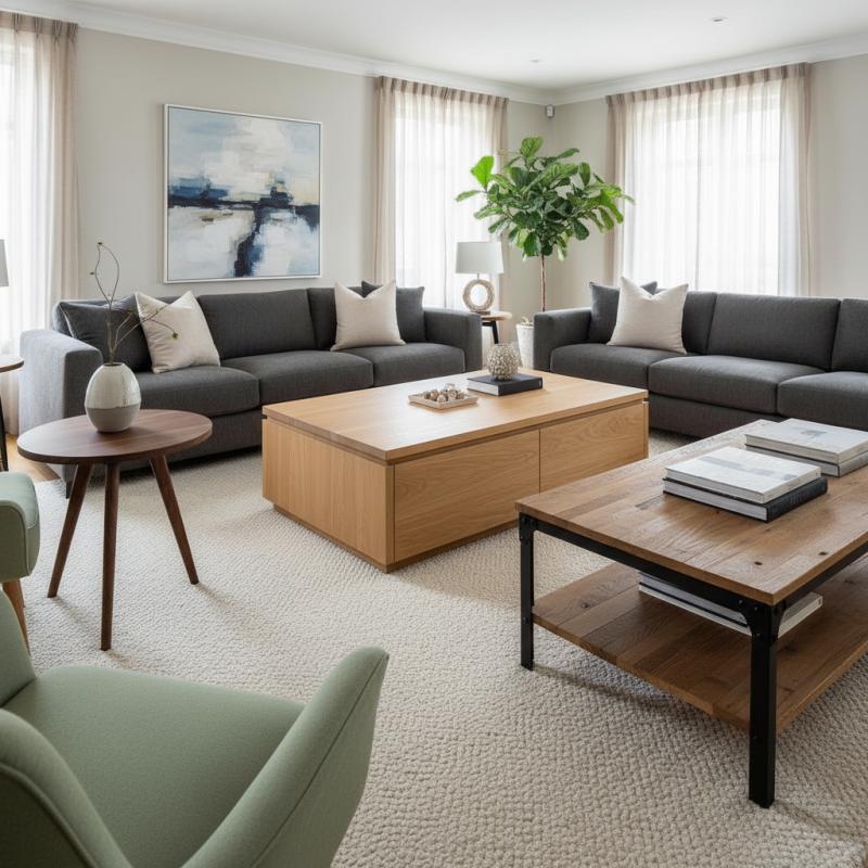 2026 Best Modern Wood Coffee Table Designs for Your Living Room?