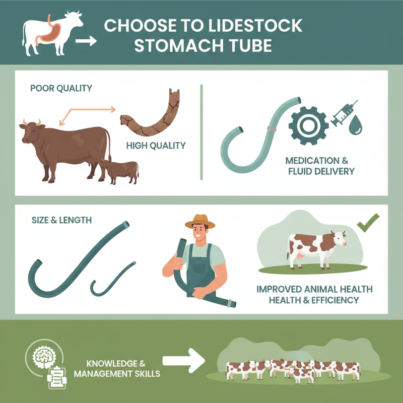 How to Choose the Best Livestock Stomach Tube for Cattle?
