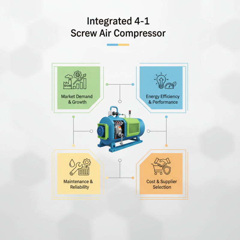 How to Choose the Best Integrated 4-in-1 Screw Air Compressor?