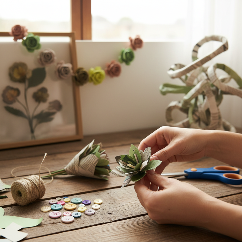 How to Recycle or Reuse Paper Flower Decorations?